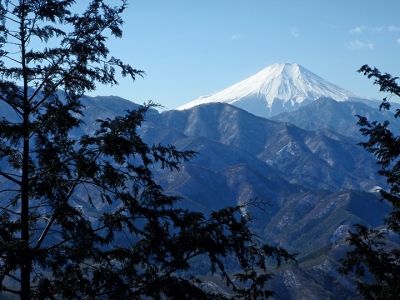 高畑山からの富士山